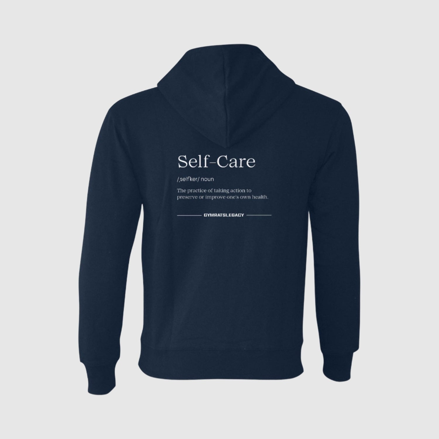 Self-Care Hoodie - Gymratslegacy