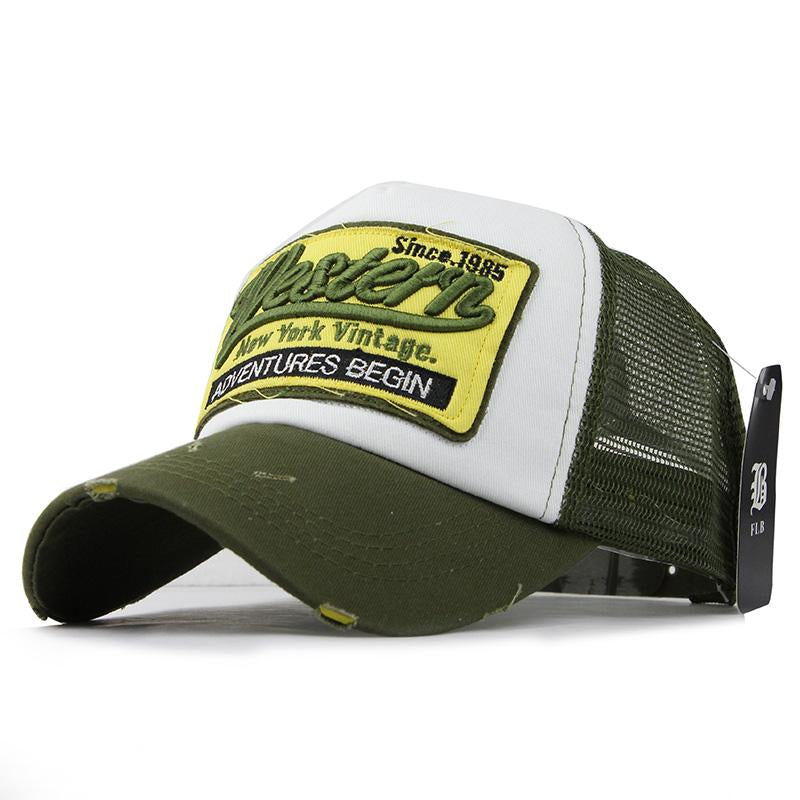 Vintage Mesh Trucker Hat - Gymratslegacy