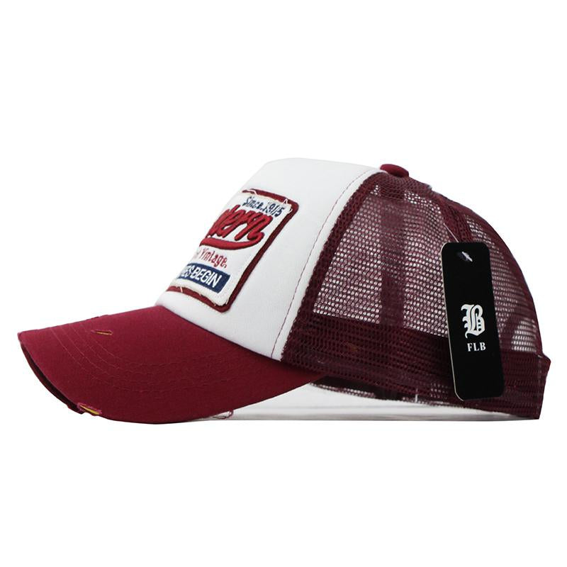 Vintage Mesh Trucker Hat - Gymratslegacy