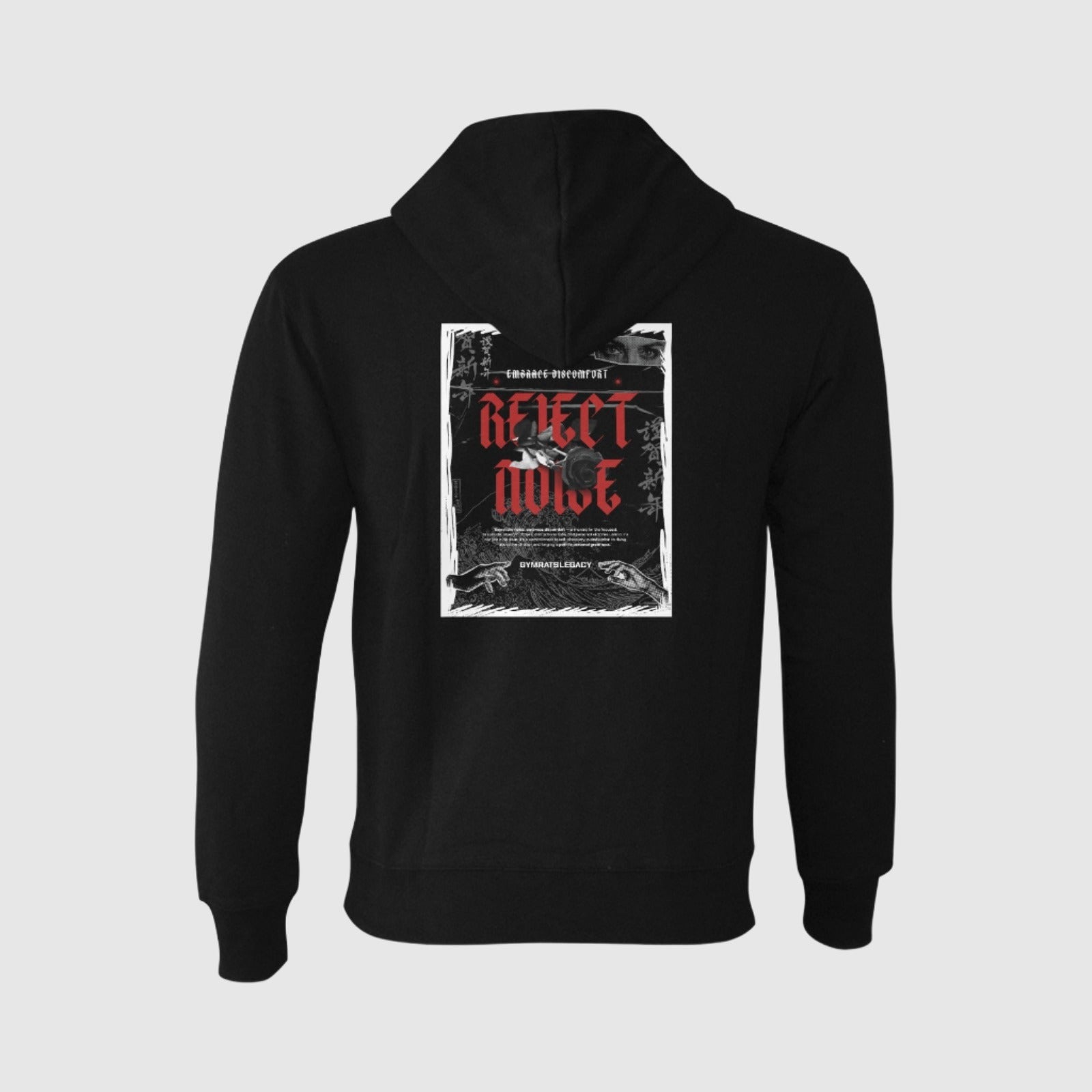 Reject Noise Hoodie - Gymratslegacy
