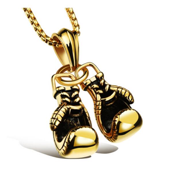 Boxing Gloves Necklace - Gymratslegacy
