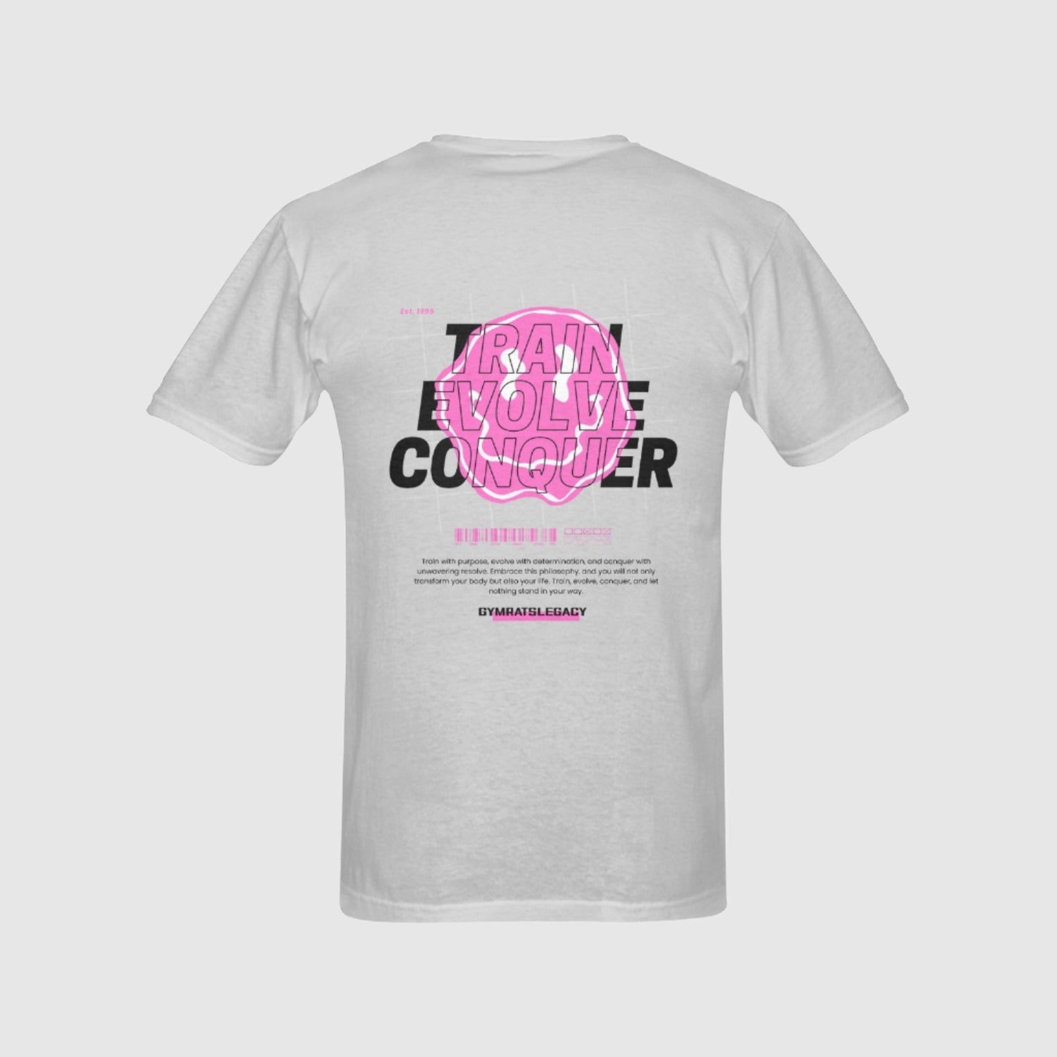 T-Shirt Train Evolve Conquer - Gymratslegacy