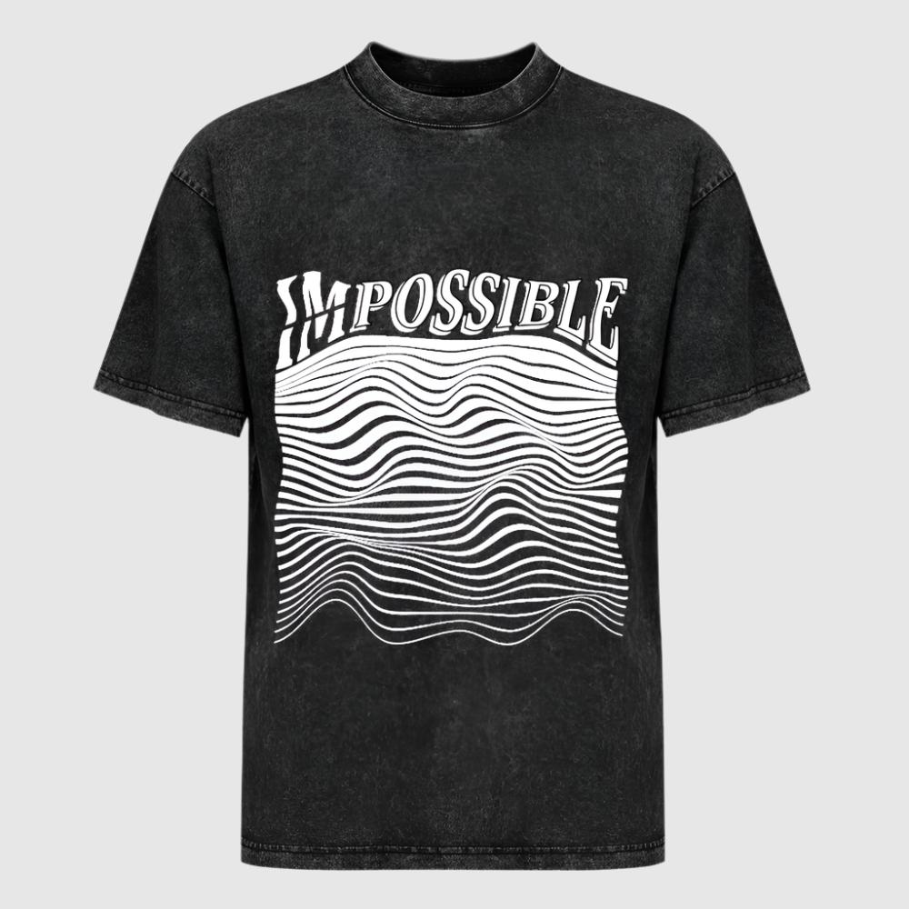 Inspire Collection Oversized T-Shirt – Wash of Wisdom, Fit for Inspiration