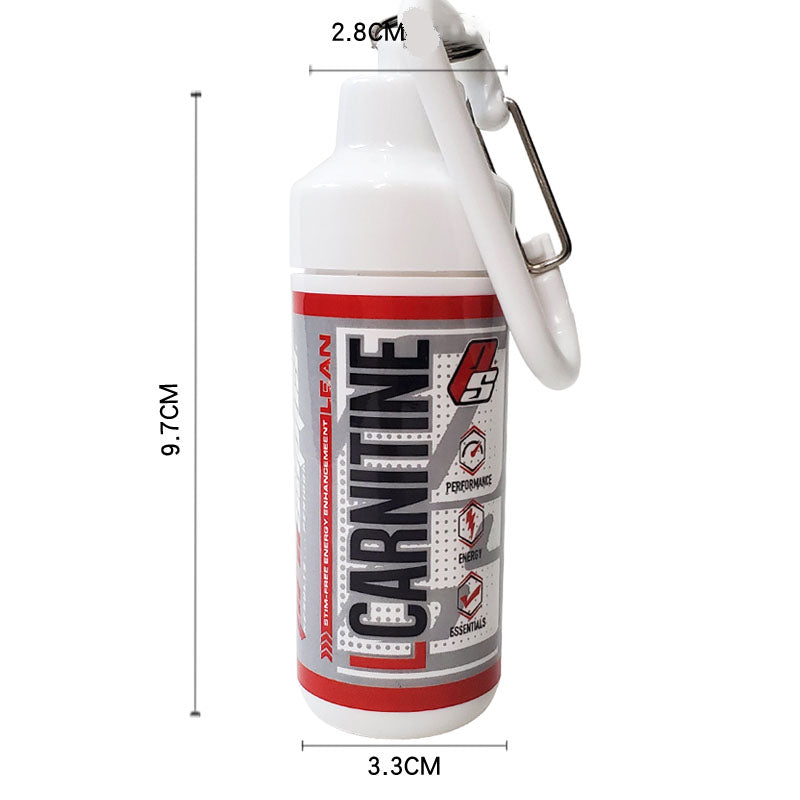 Keychain Protein Powder Bottle - Gymratslegacy