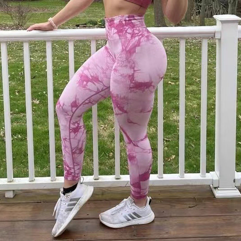 Tie-Dyed Leggings - Gymratslegacy