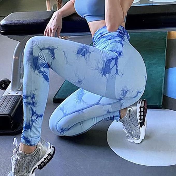 Tie-Dyed Leggings - Gymratslegacy