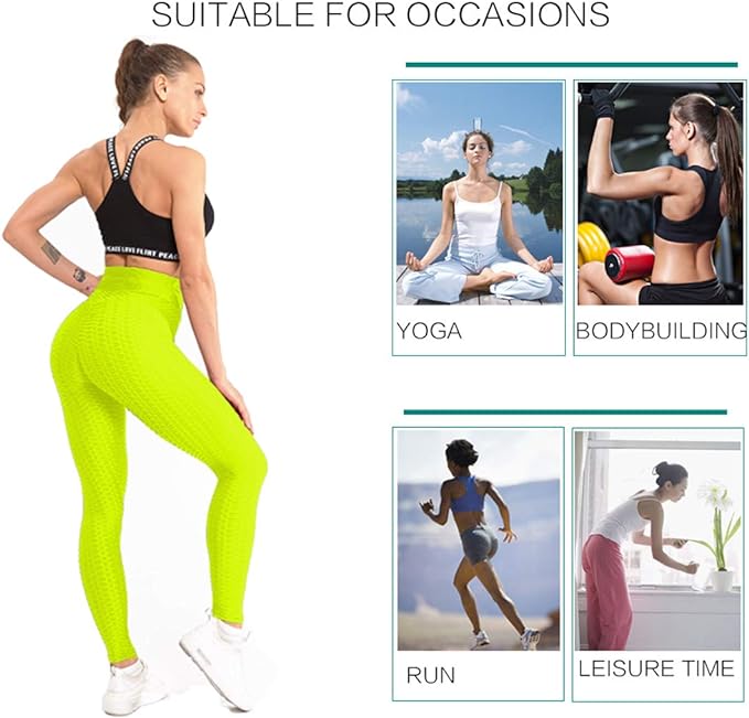 High-Waisted Bubble Leggings - Gymratslegacy