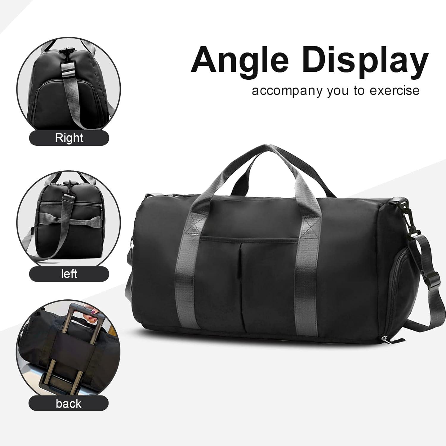 Gym Bag with Wet Pocket & Shoes Compartment - Gymratslegacy