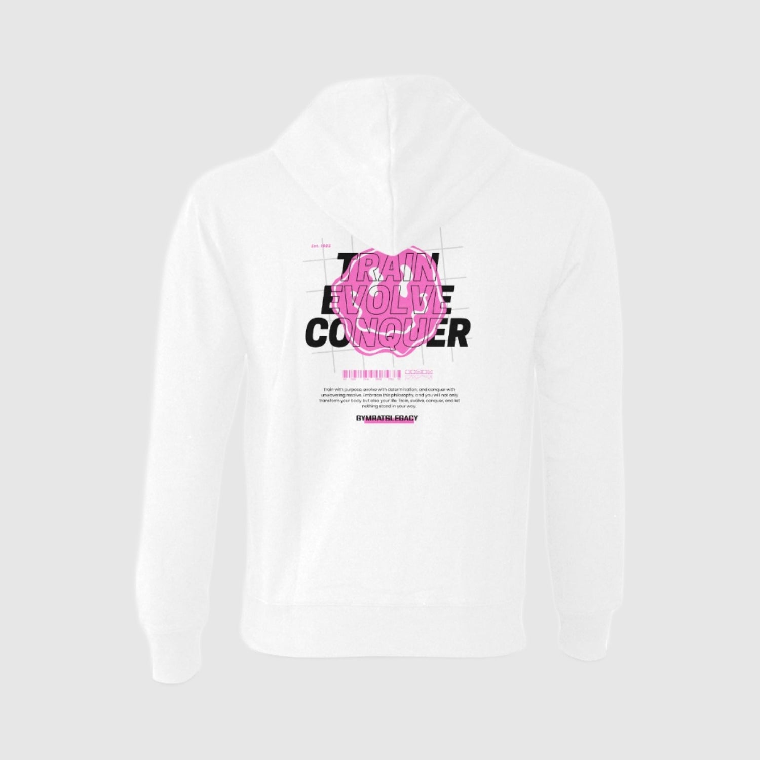 Train Evolve Conquer Hoodie - Gymratslegacy