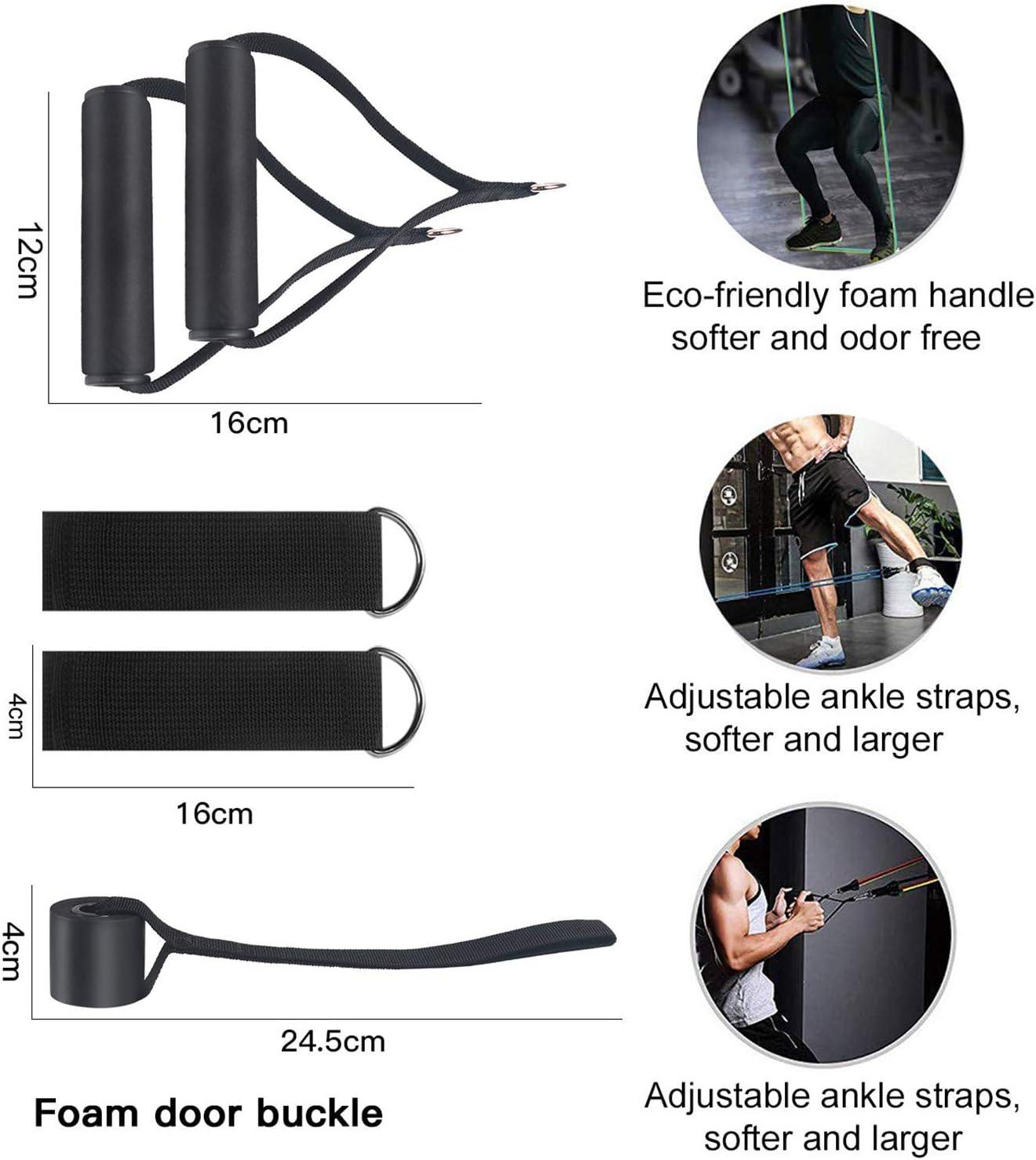 11-Piece Resistance Bands Set - Gymratslegacy