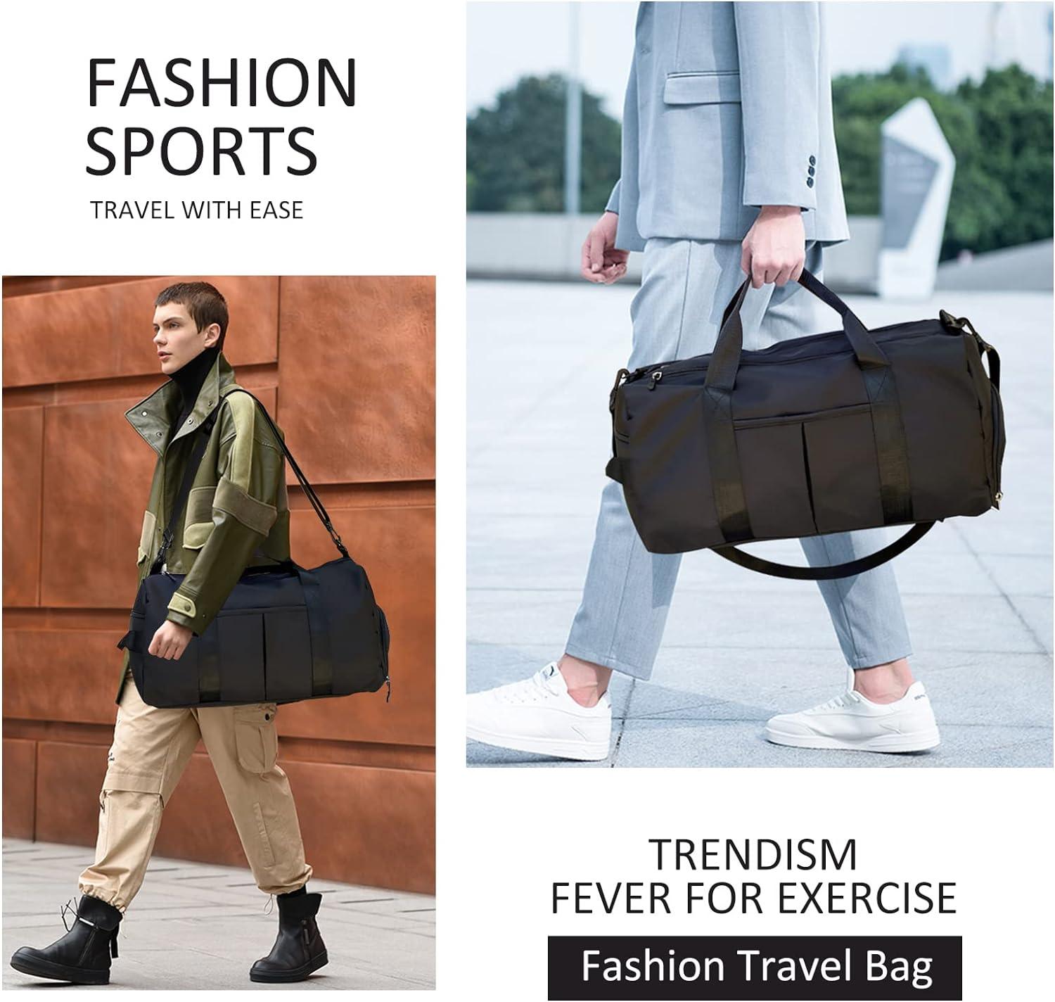 Gym Bag with Wet Pocket & Shoes Compartment - Gymratslegacy