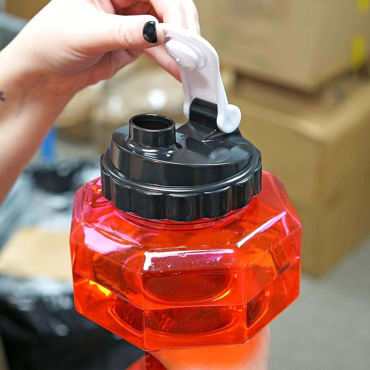 2.2L Water Bottle Dumbbell Shape - Gymratslegacy