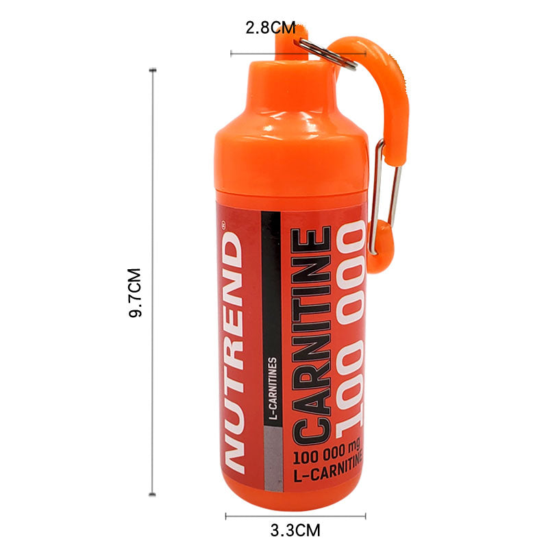 Keychain Protein Powder Bottle - Gymratslegacy