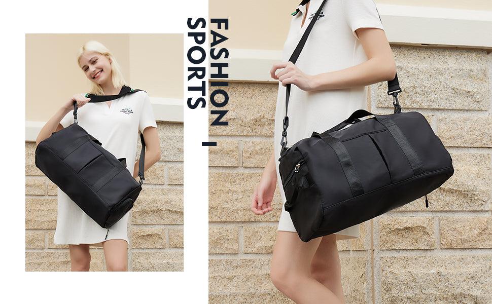 Gym Bag with Wet Pocket & Shoes Compartment - Gymratslegacy