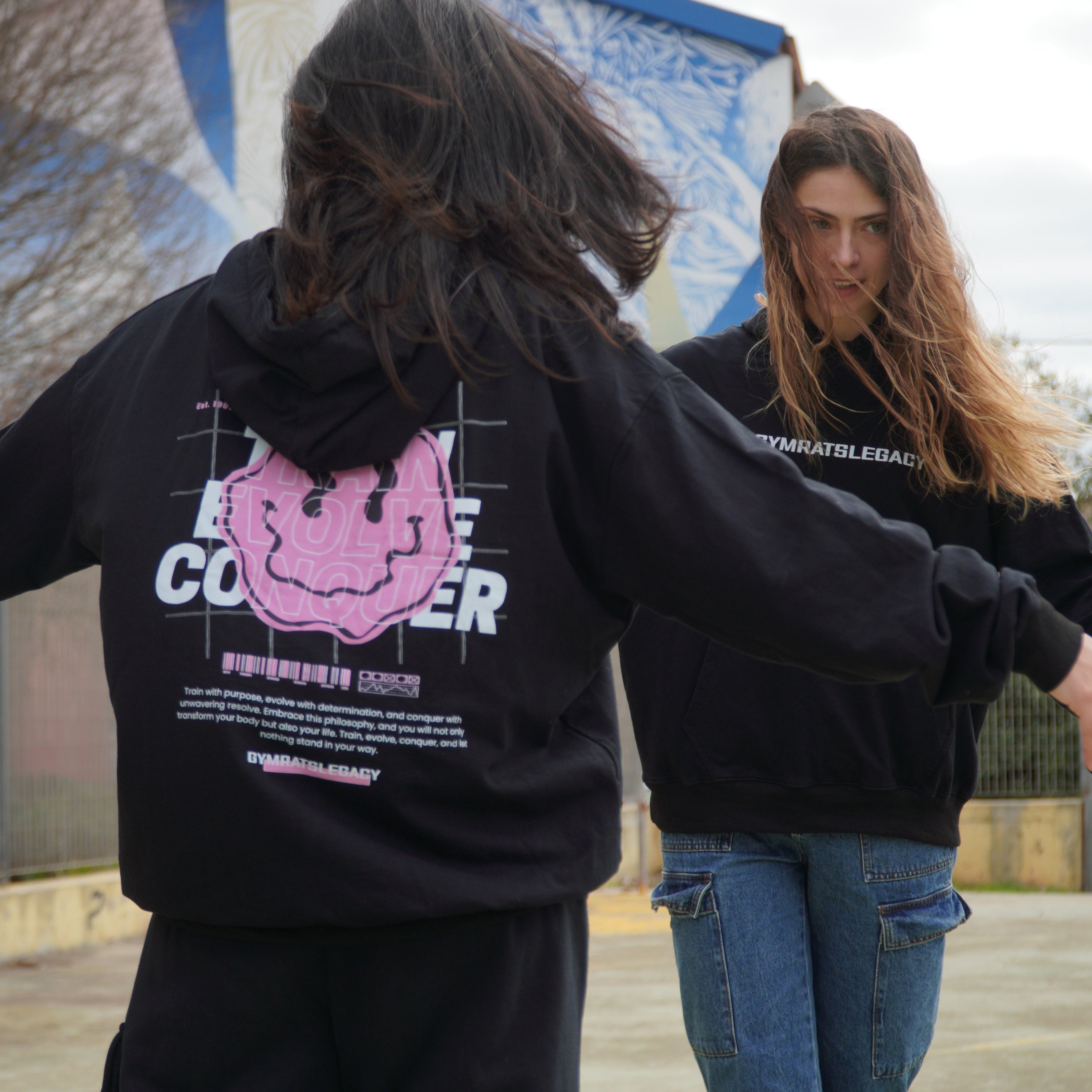 T-Shirt Train Evolve Conquer - Gymratslegacy