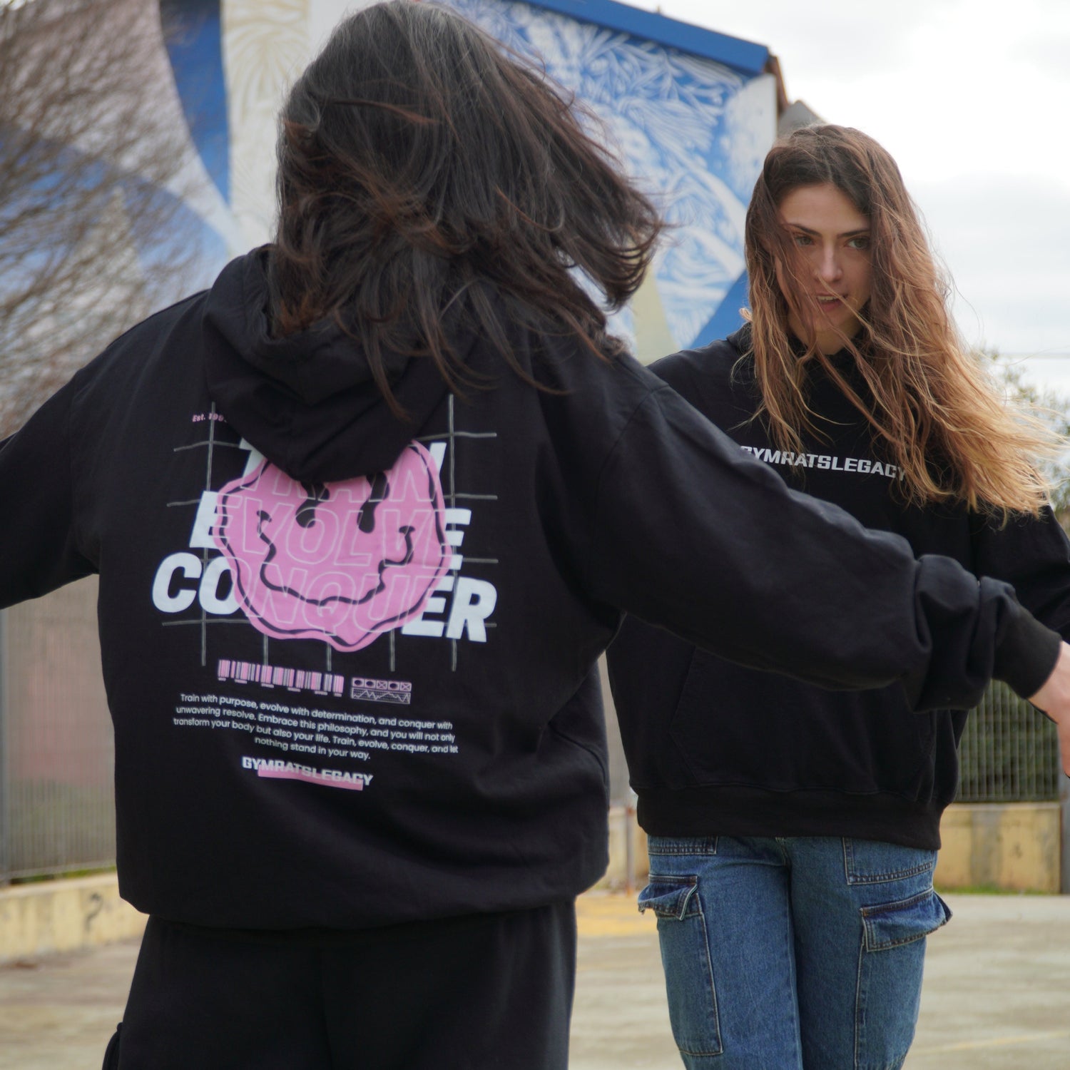 Train Evolve Conquer Hoodie - Gymratslegacy