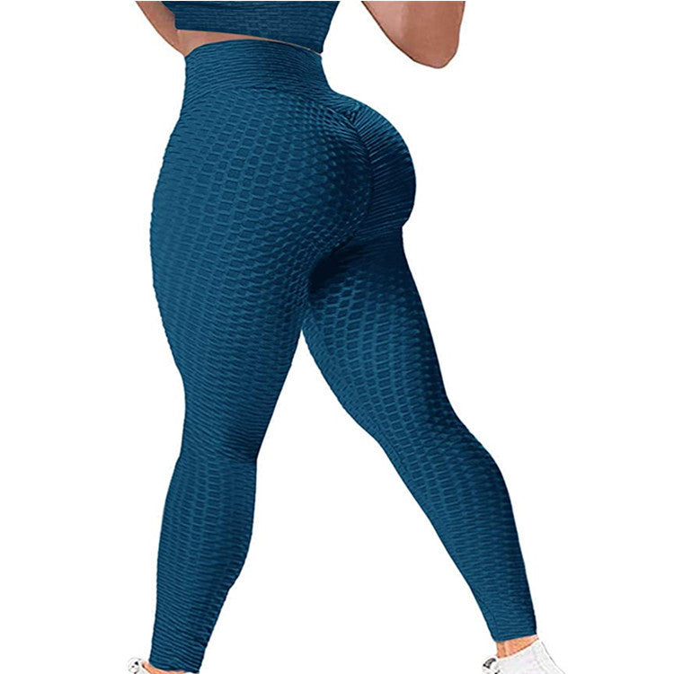 High-Waisted Bubble Leggings - Gymratslegacy
