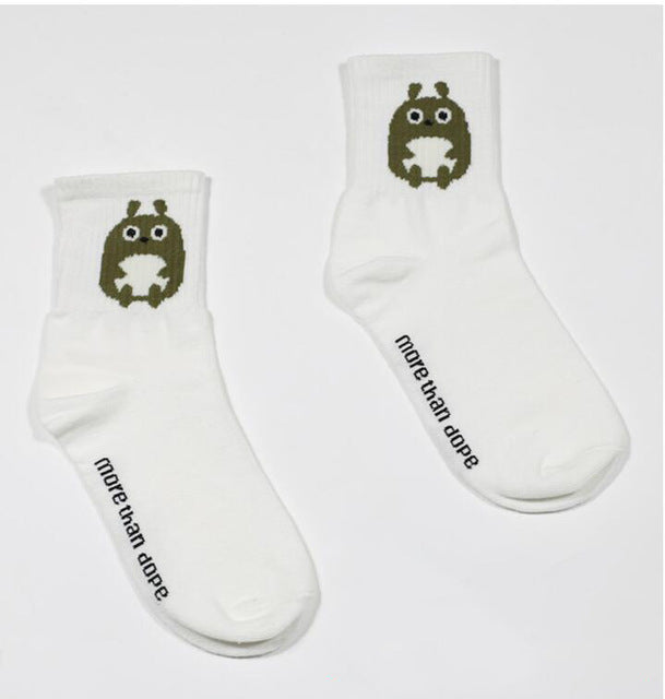 Cute Emoji Patterned Socks - Gymratslegacy