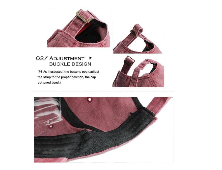 Washed Cotton Baseball Cap - Gymratslegacy