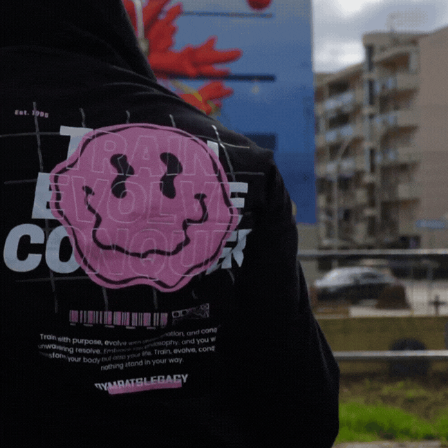 Train Evolve Conquer Hoodie - Gymratslegacy