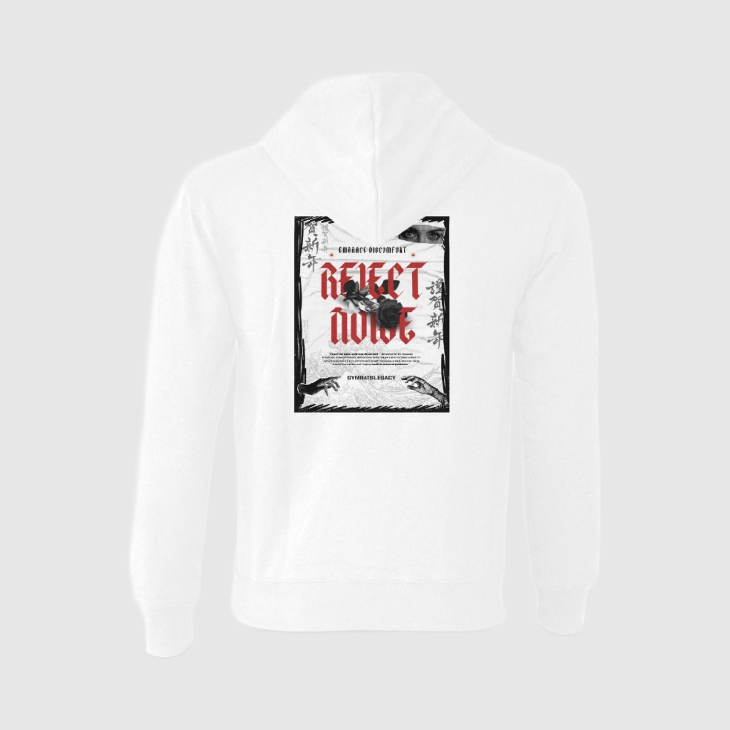 Reject Noise Hoodie - Gymratslegacy