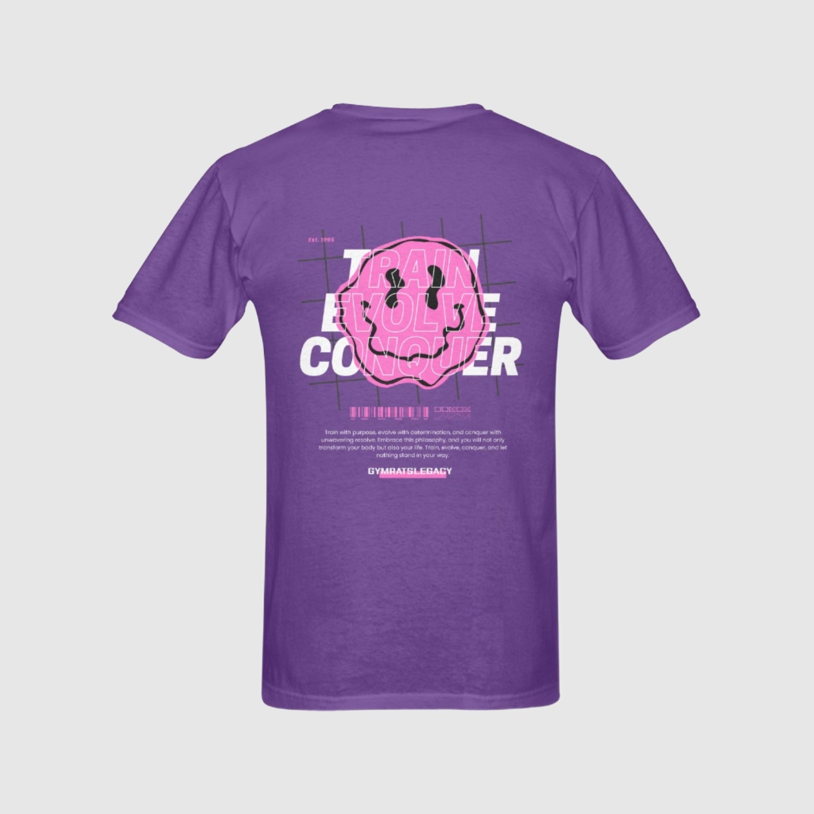 T-Shirt Train Evolve Conquer - Gymratslegacy