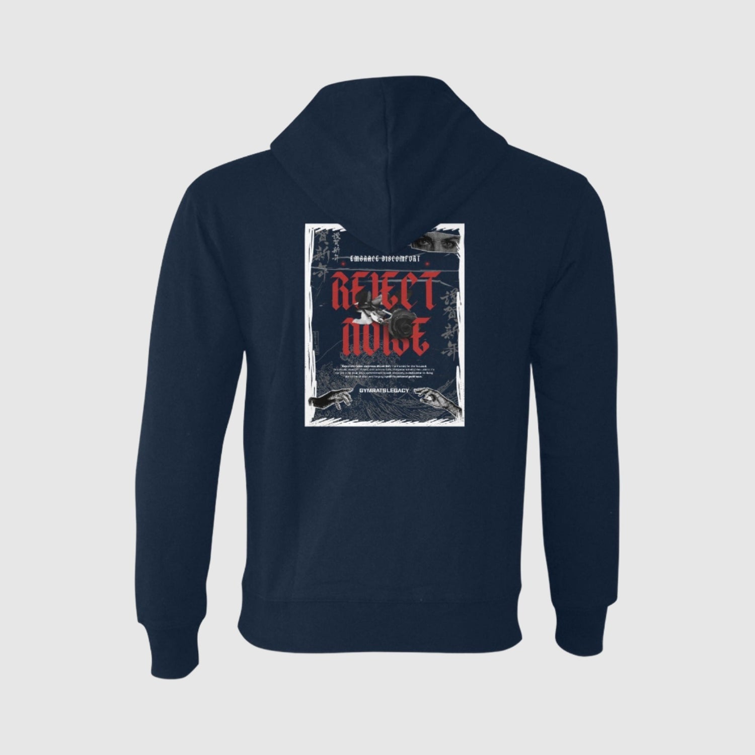 Reject Noise Hoodie - Gymratslegacy