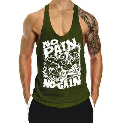 Tank Top No Pain No Gain - Gymratslegacy