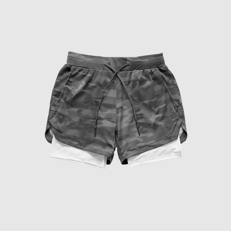 2 In 1 Quick Dry Basketball Shorts - Gymratslegacy