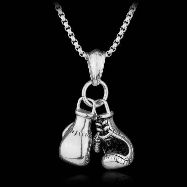 Boxing Gloves Necklace - Gymratslegacy