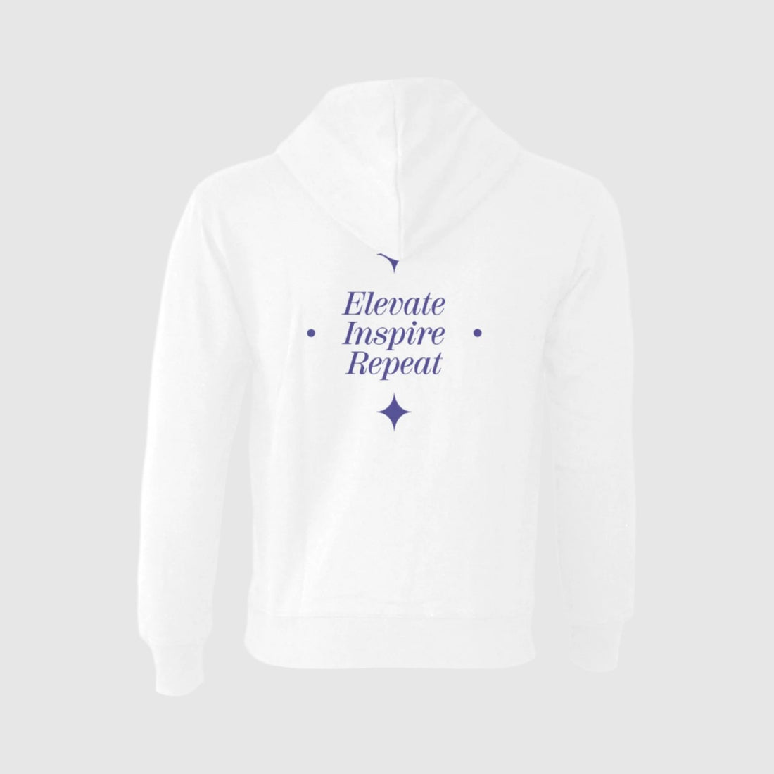 Elevate Inspire Repeat Hoodie – Rise, Motivate, and Keep Moving Forward