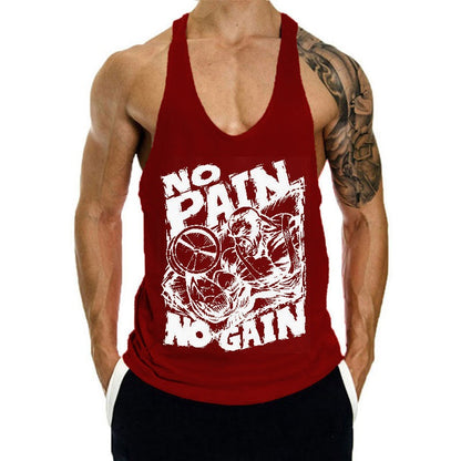 Tank Top No Pain No Gain - Gymratslegacy