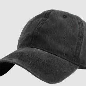 Washed Cotton Baseball Cap - Gymratslegacy