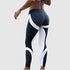 High-Waisted Honeycomb Print Leggings - Gymratslegacy