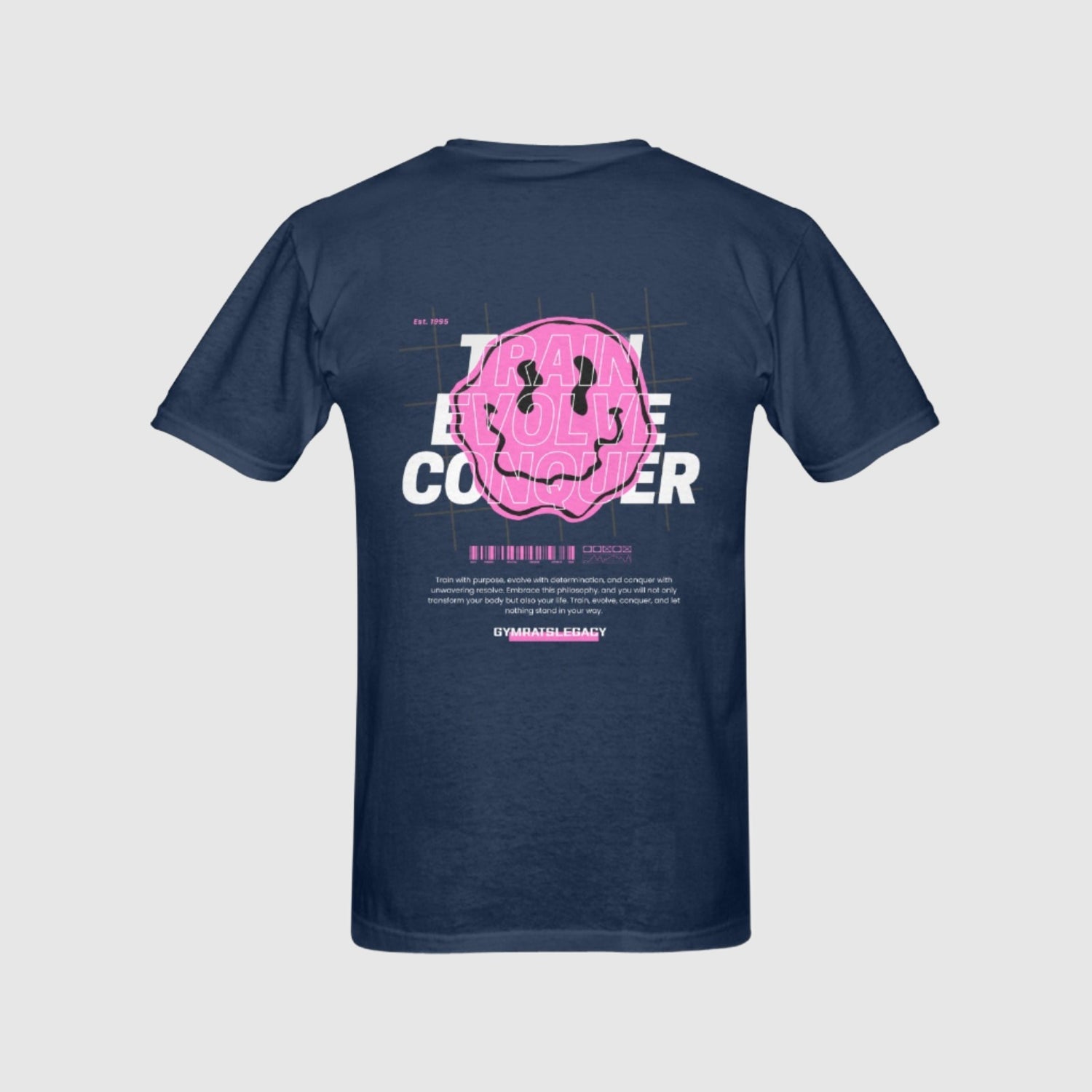 T-Shirt Train Evolve Conquer - Gymratslegacy